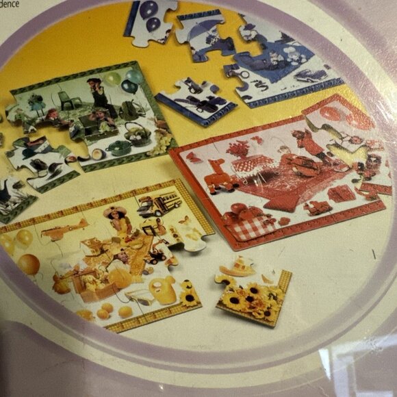 NEW/SEALED Discover Colors 4 puzzles learn about colors & shapes Ages 2-5 Israel - Picture 3 of 4